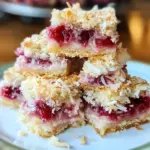 Raspberry Coconut Bars Recipe