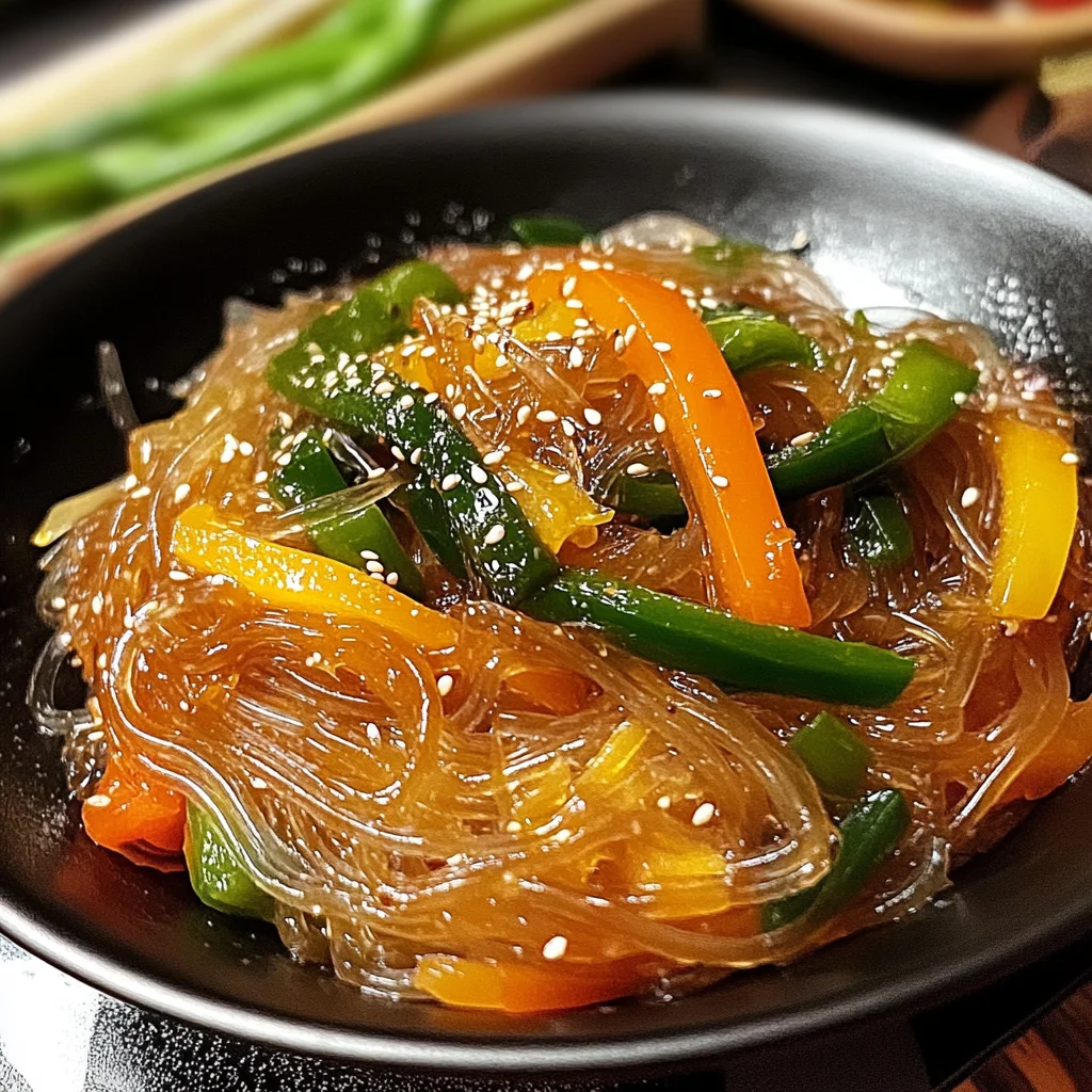 Savor Korean Glass Noodles: A Comforting Gluten-Free Feast