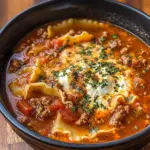Slow Cooker Lasagna Soup