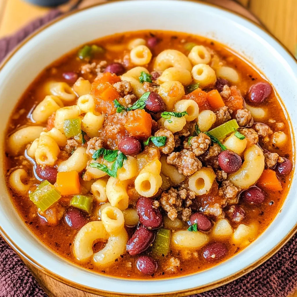 Slow Cooker Pasta E Fagioli Recipe