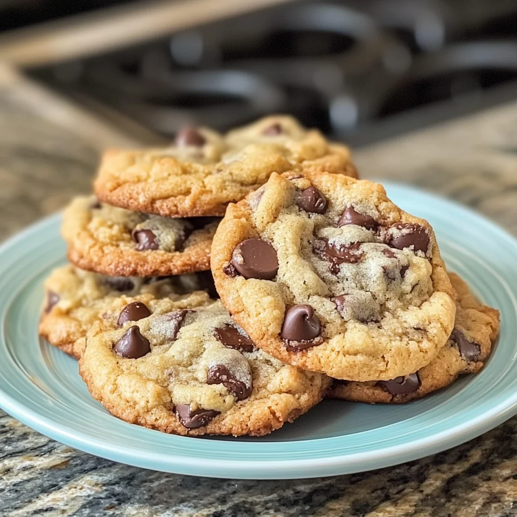 Ultra Thick and Chewy Chocolate Chip Cookies